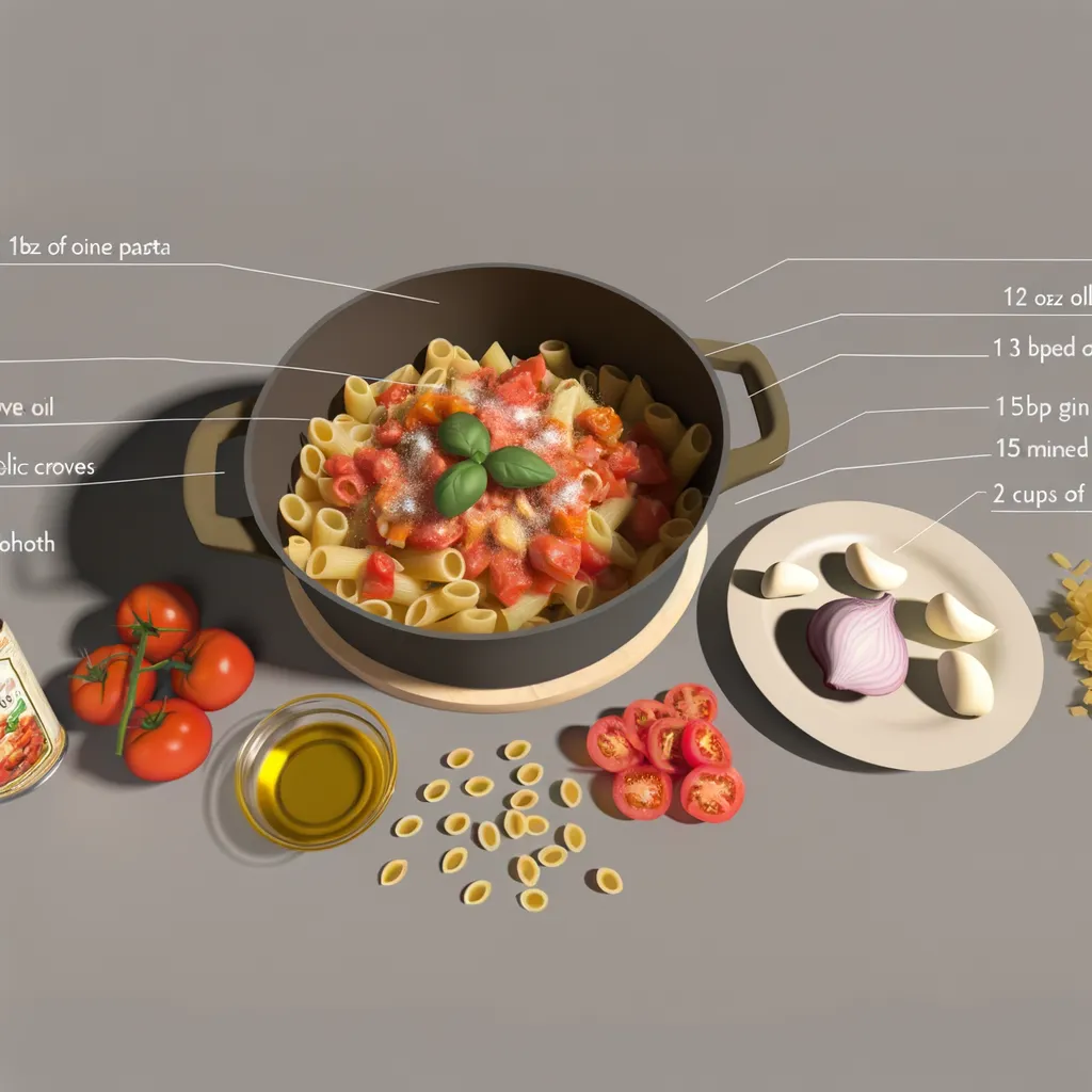 Creamy Tomato Basil Pasta