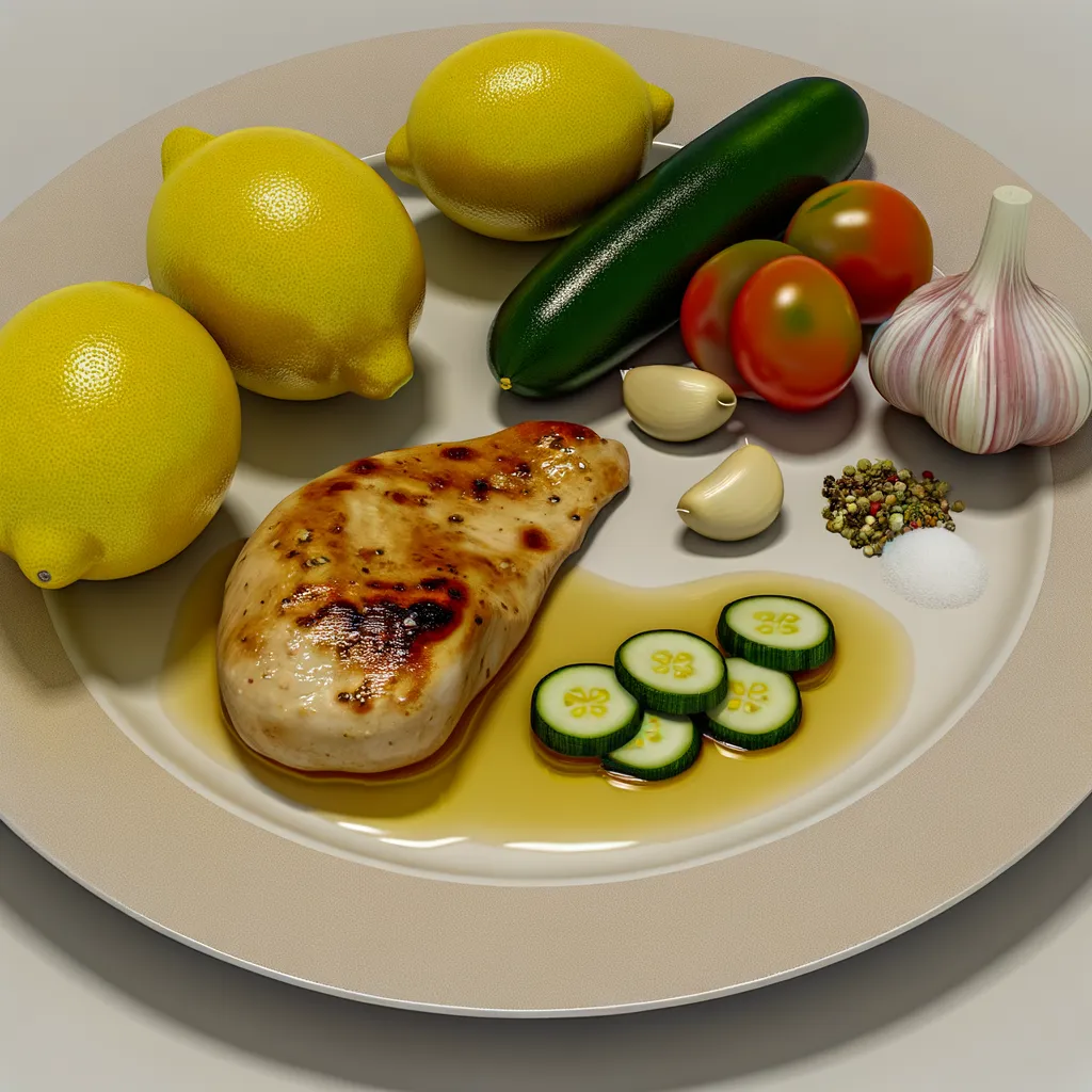Lemon Garlic Grilled Chicken