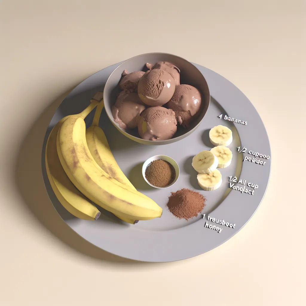 Chocolate Banana Ice Cream