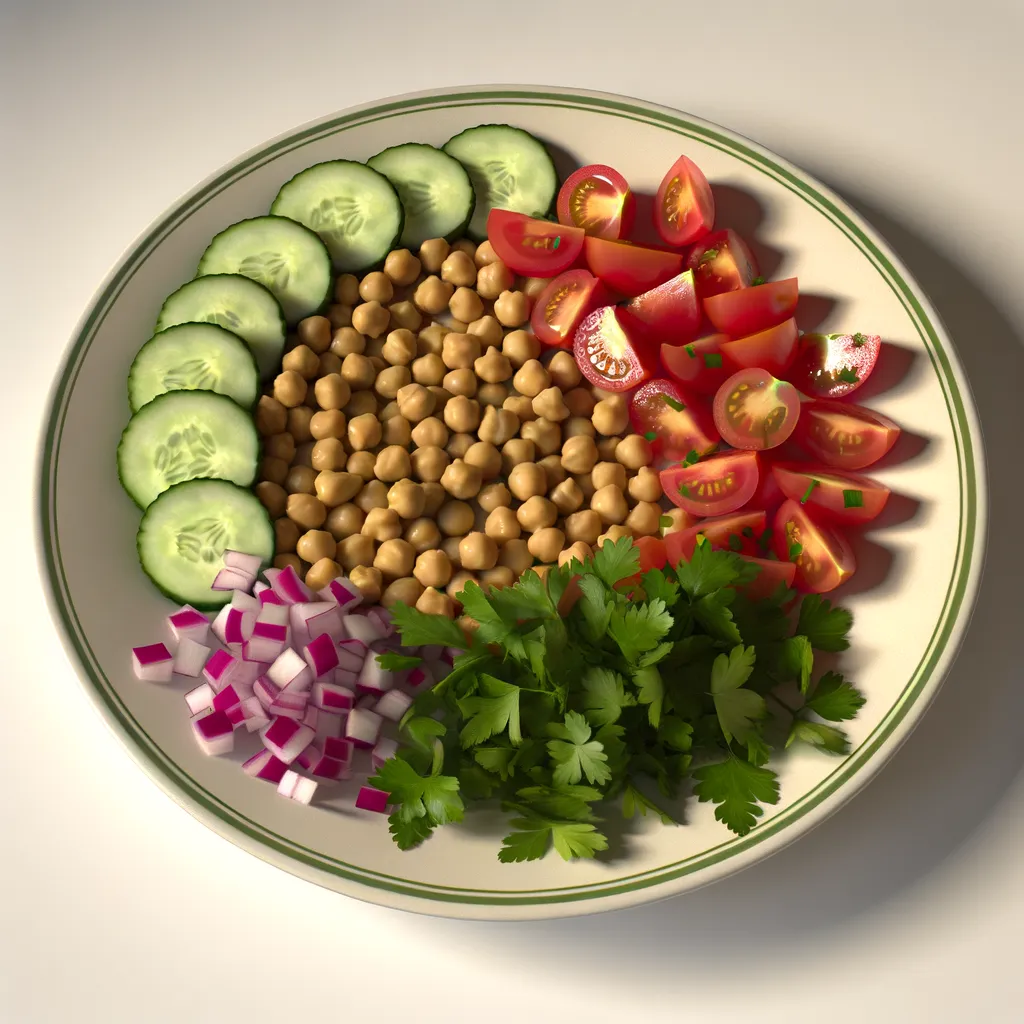 Chickpea Salad Bowl