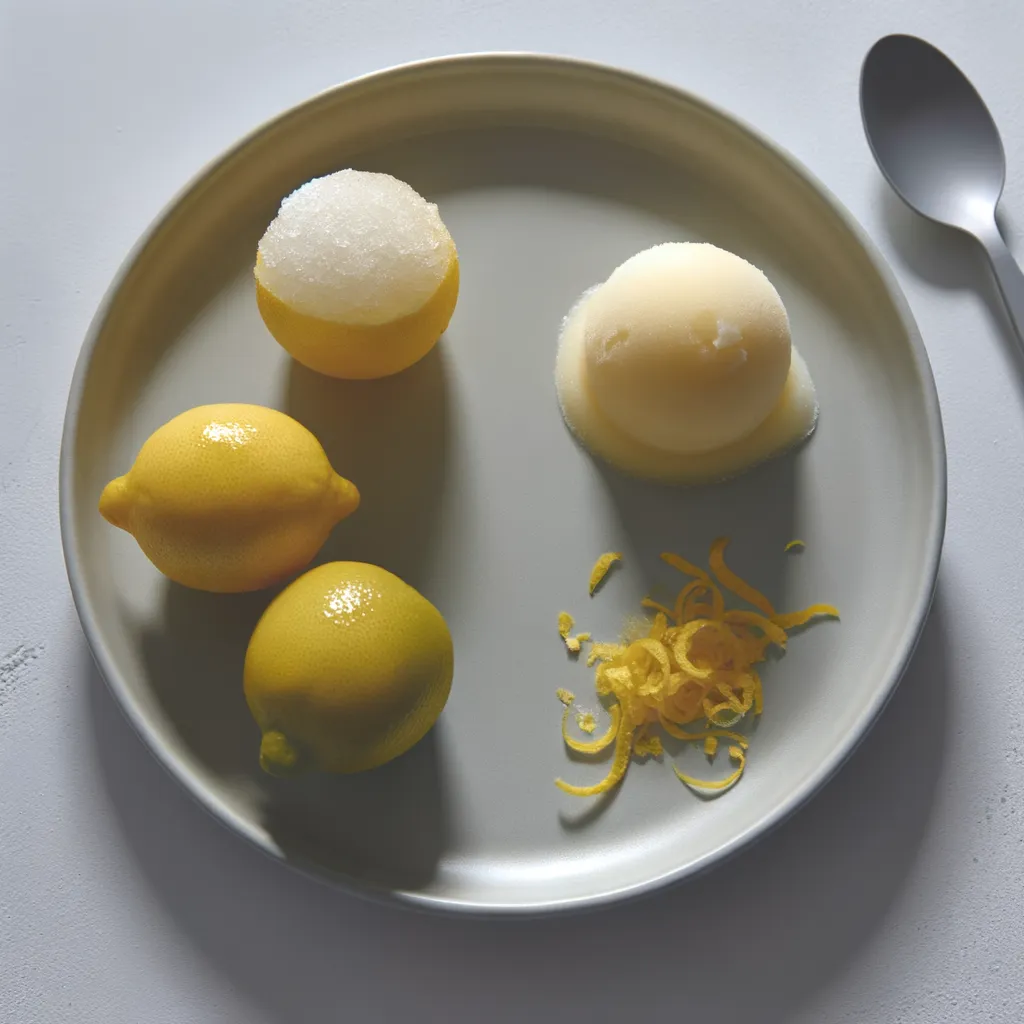 Lemon Sorbet