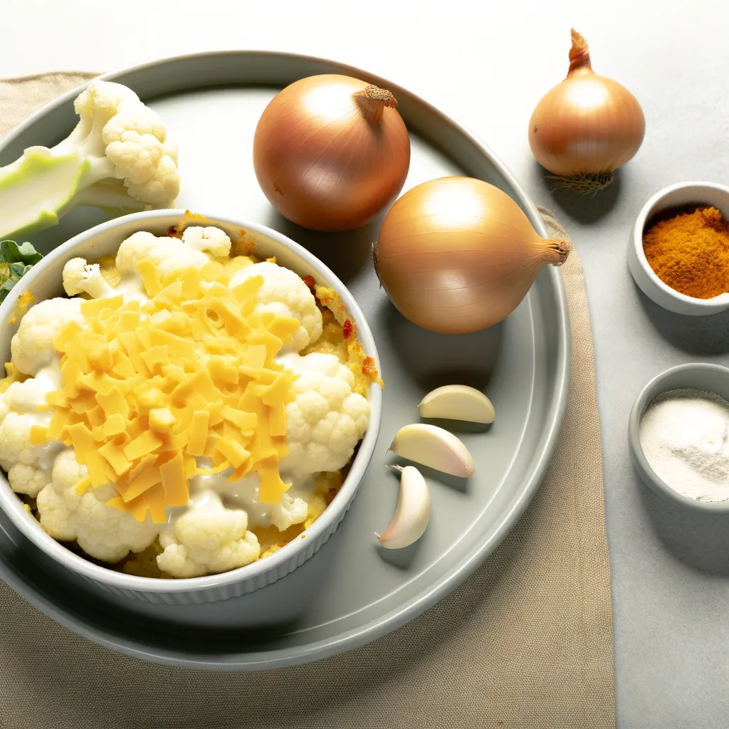 Cheesy Cauliflower Casserole