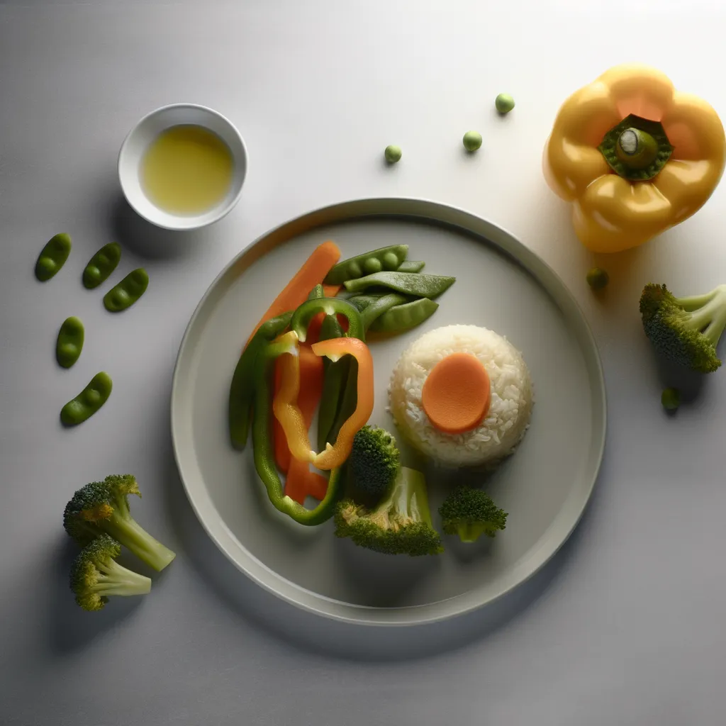 Vegetable Stir-Fry with Rice