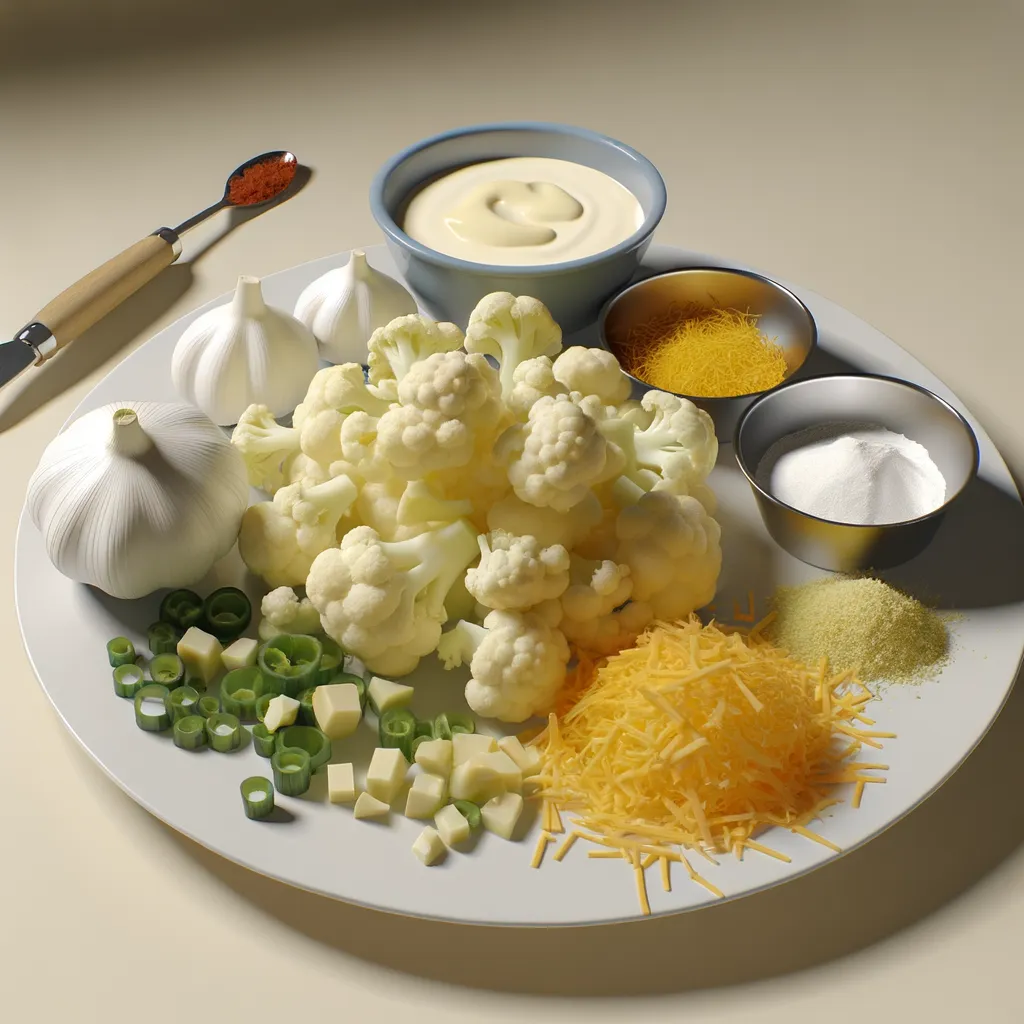 Cheesy Cauliflower Bake