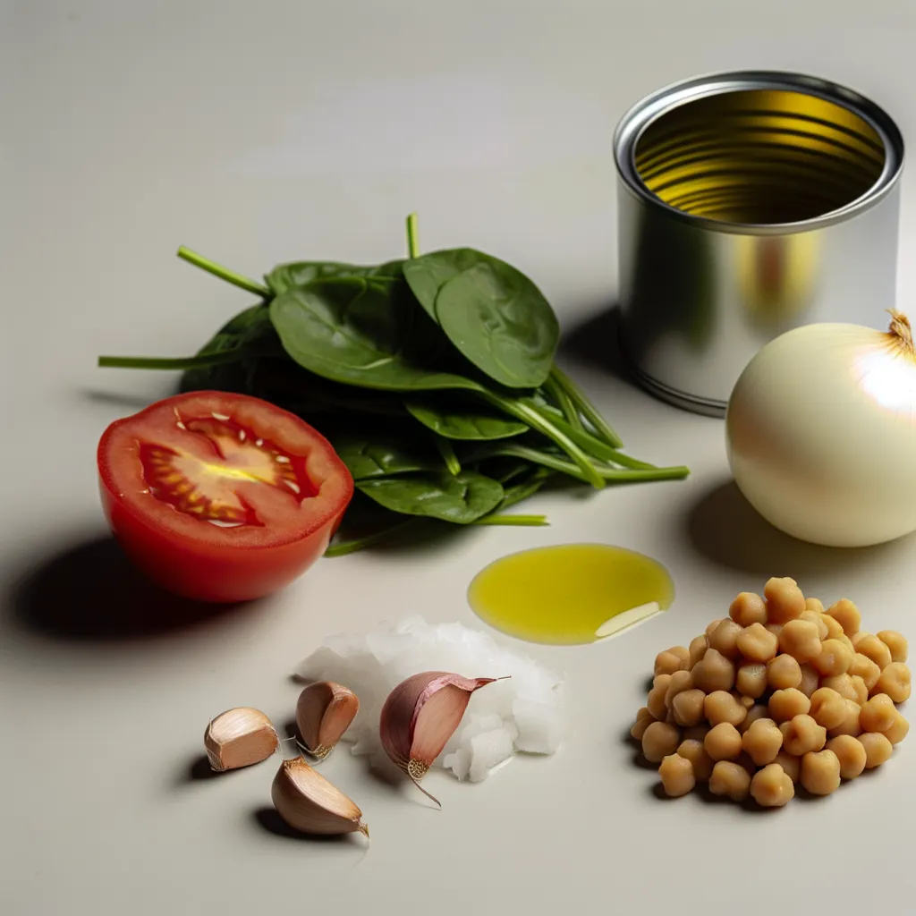 Chickpea & Spinach Curry