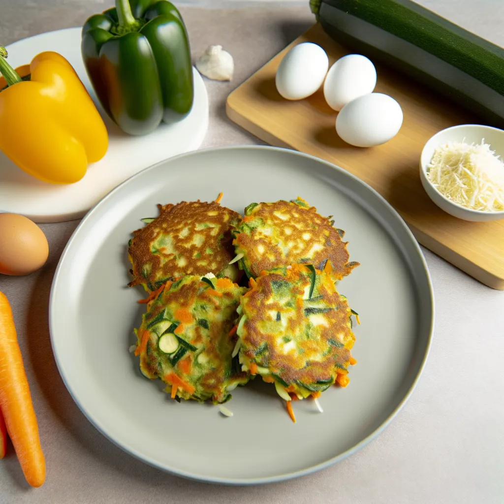 Air Fryer Veggie Fritters