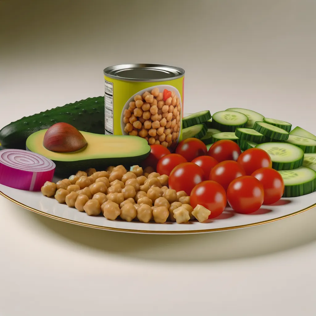 Chickpea Avocado Salad