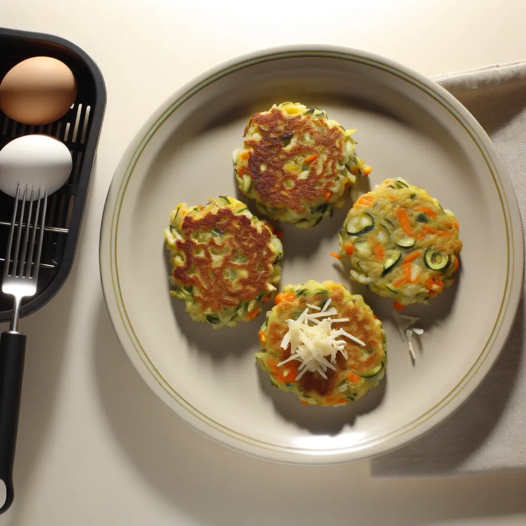Crispy Air Fryer Vegetable Fritters