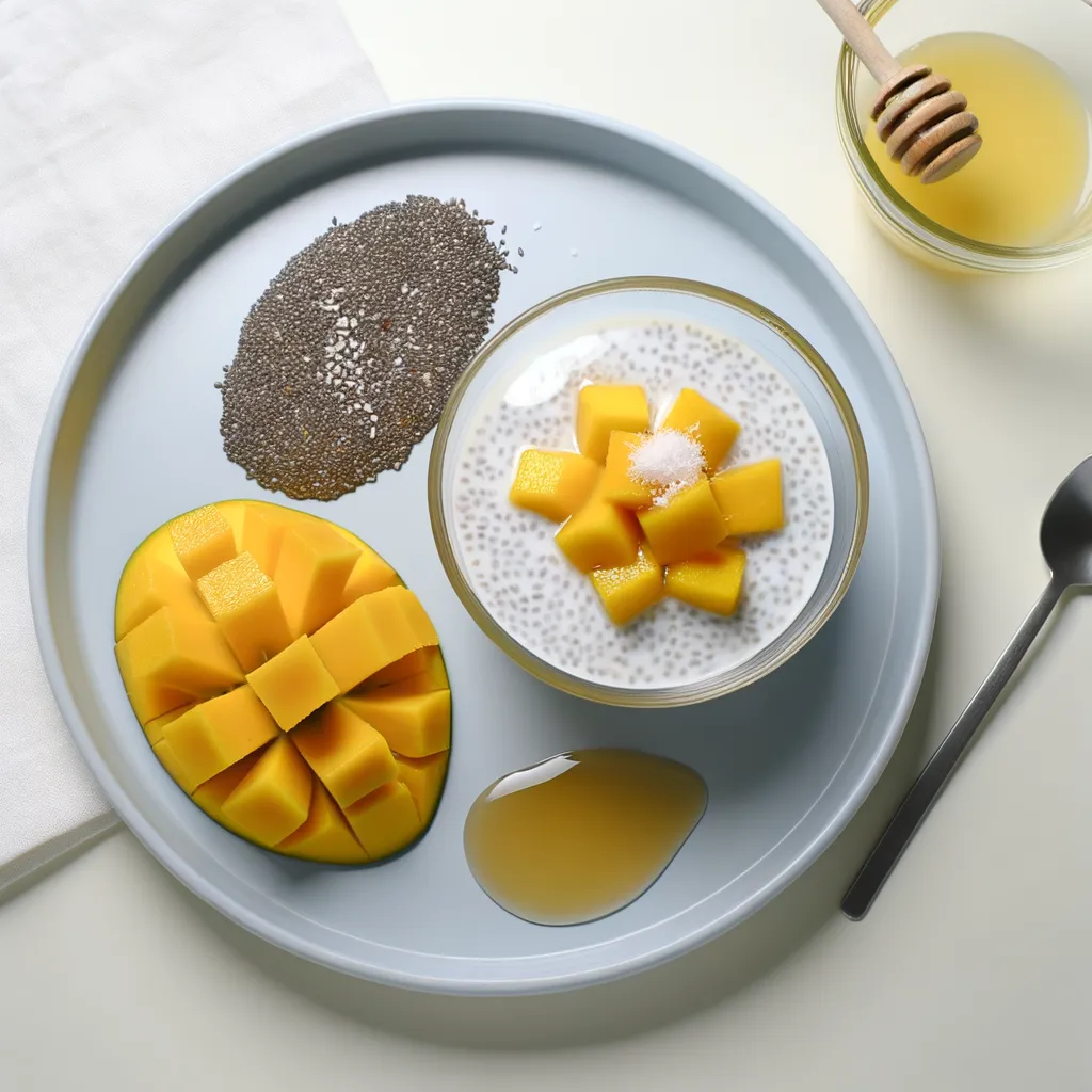 Coconut Mango Chia Pudding