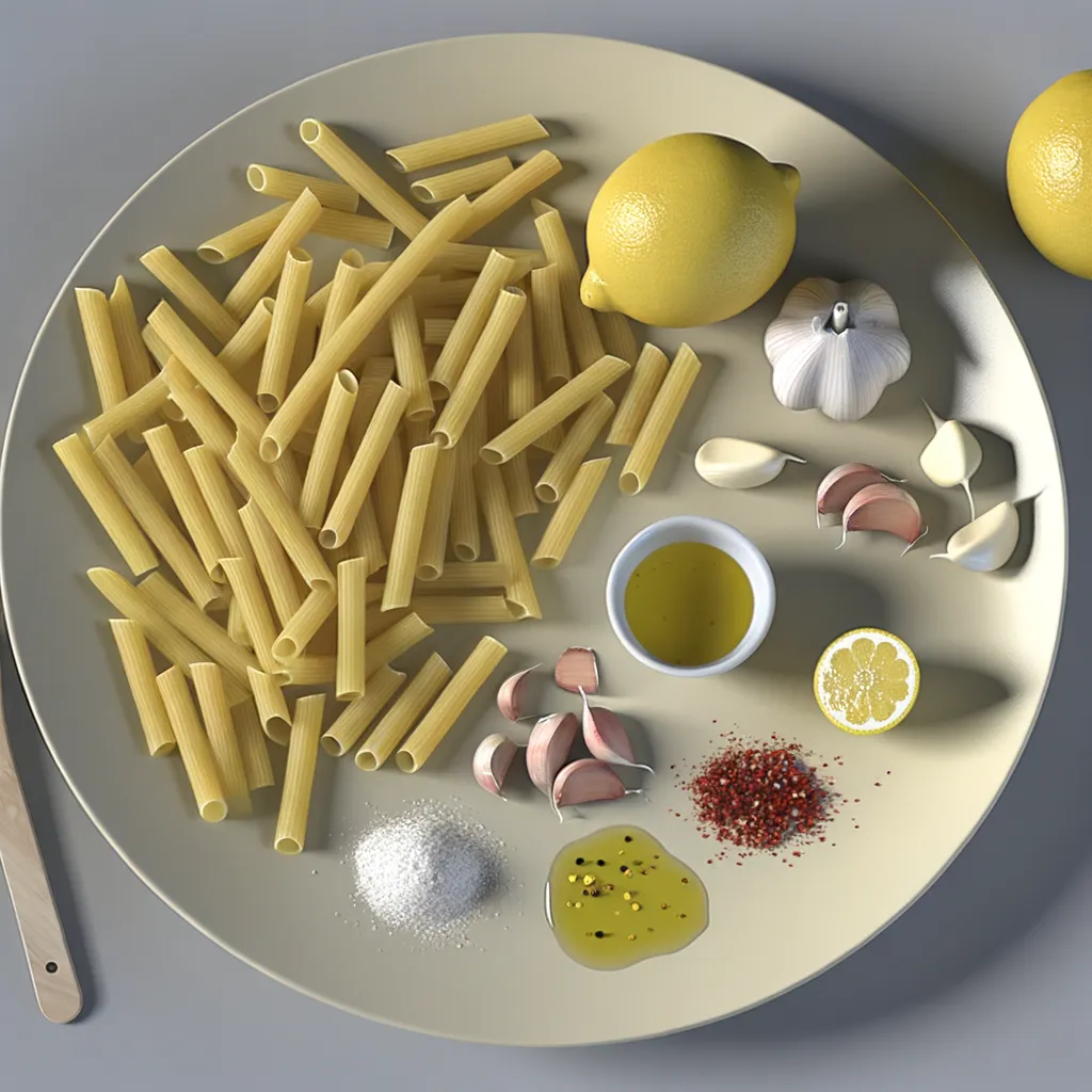 One-Pan Lemon Garlic Pasta