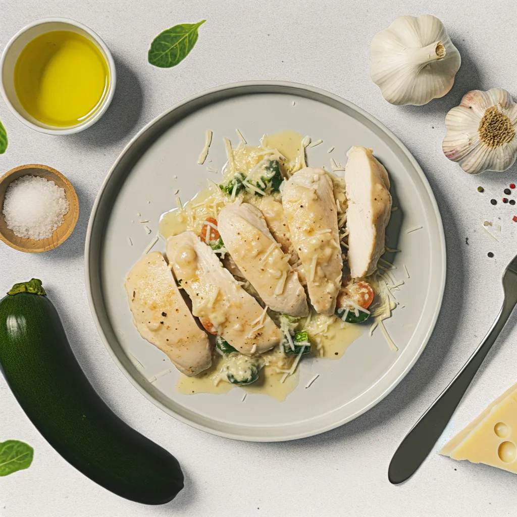 Keto Chicken Alfredo