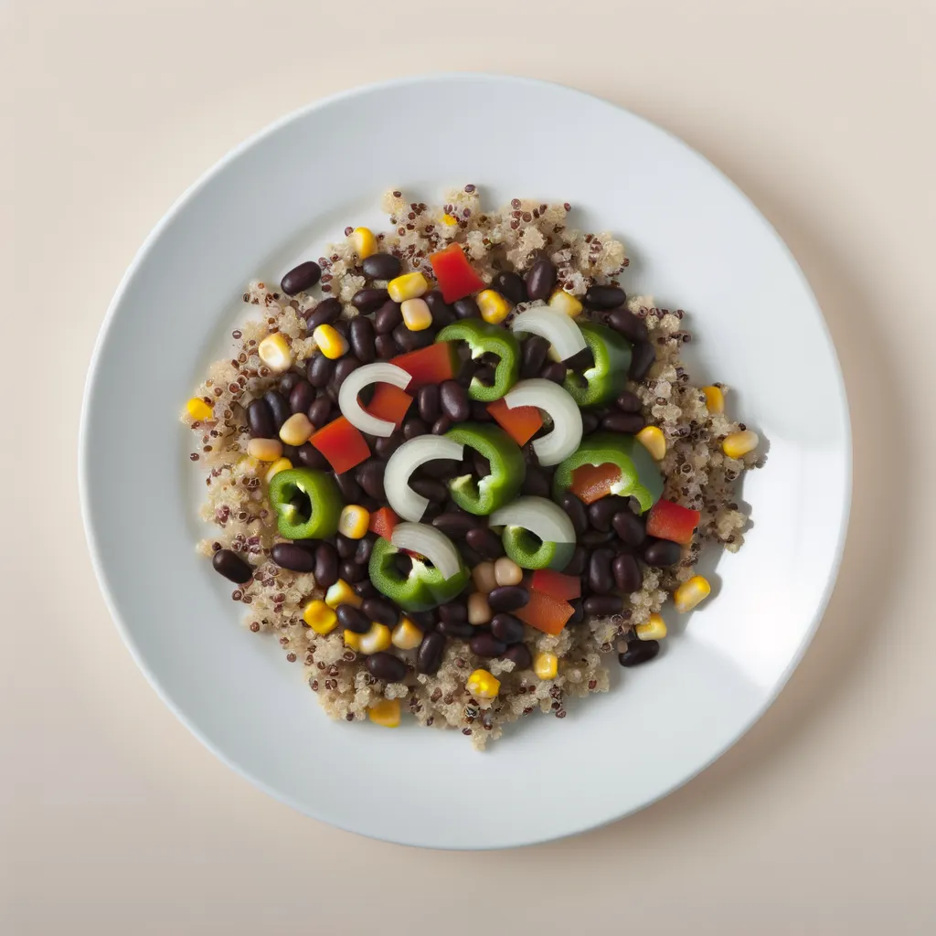 Quinoa and Black Bean Stir-Fry