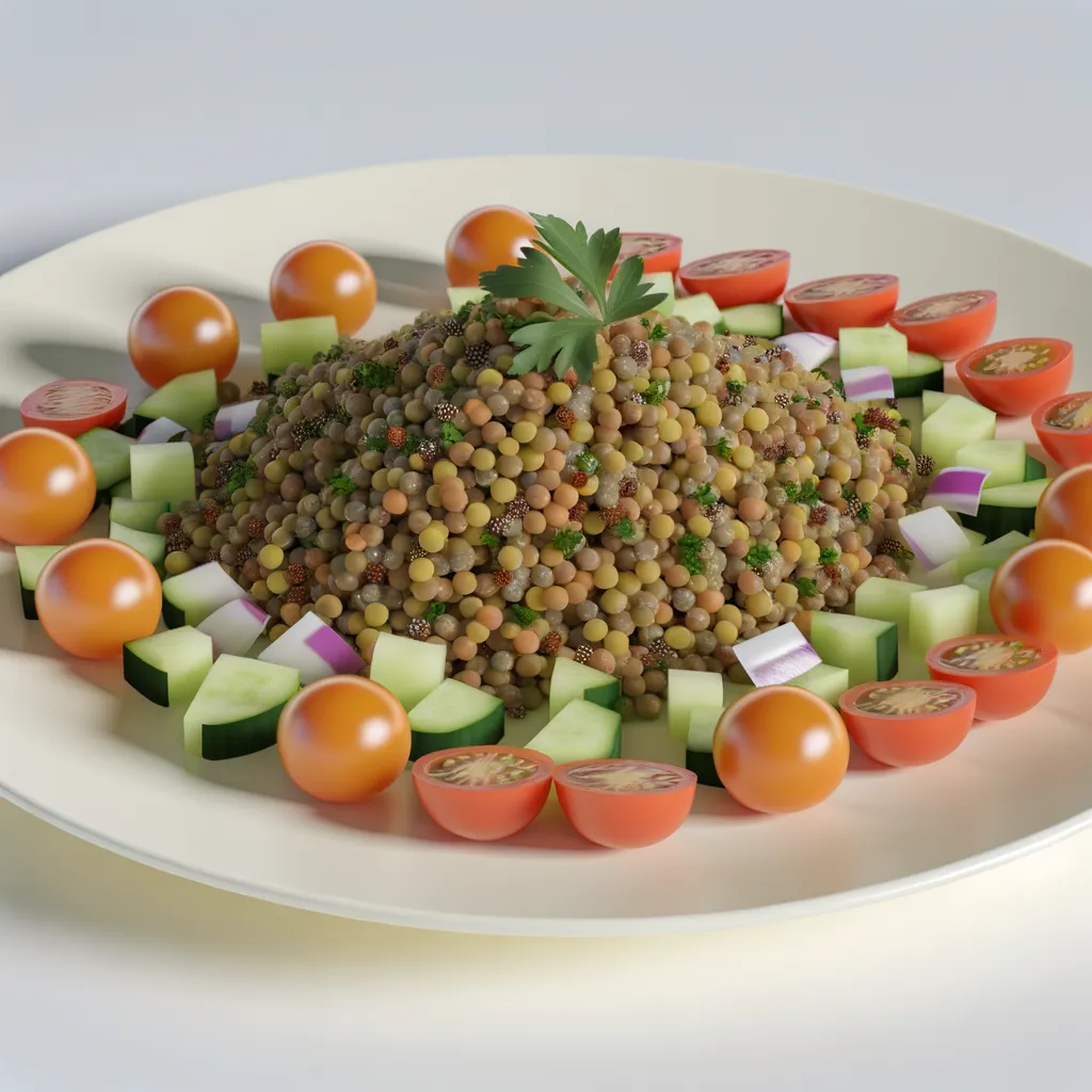 Lentil and Quinoa Salad