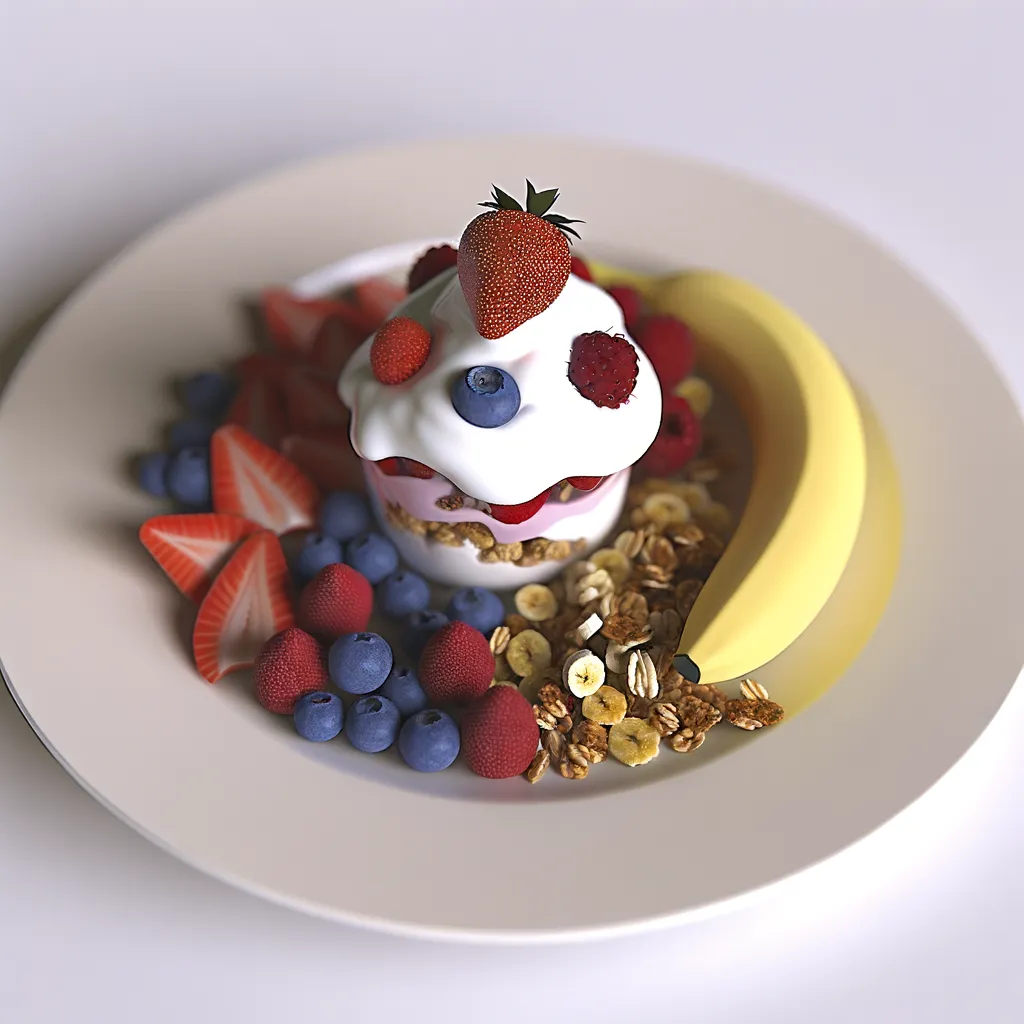 Fruit and Yogurt Parfait