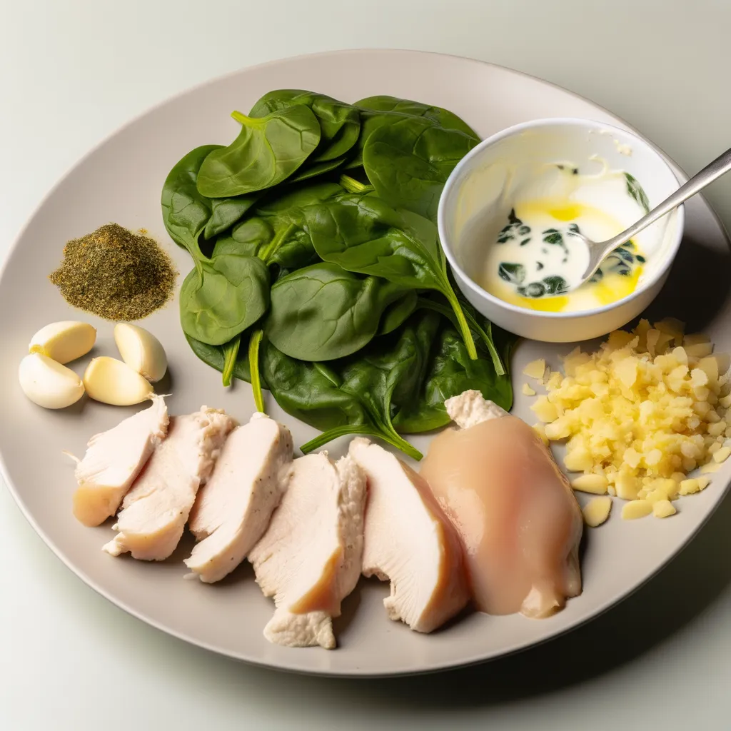 Creamy Garlic Chicken with Spinach