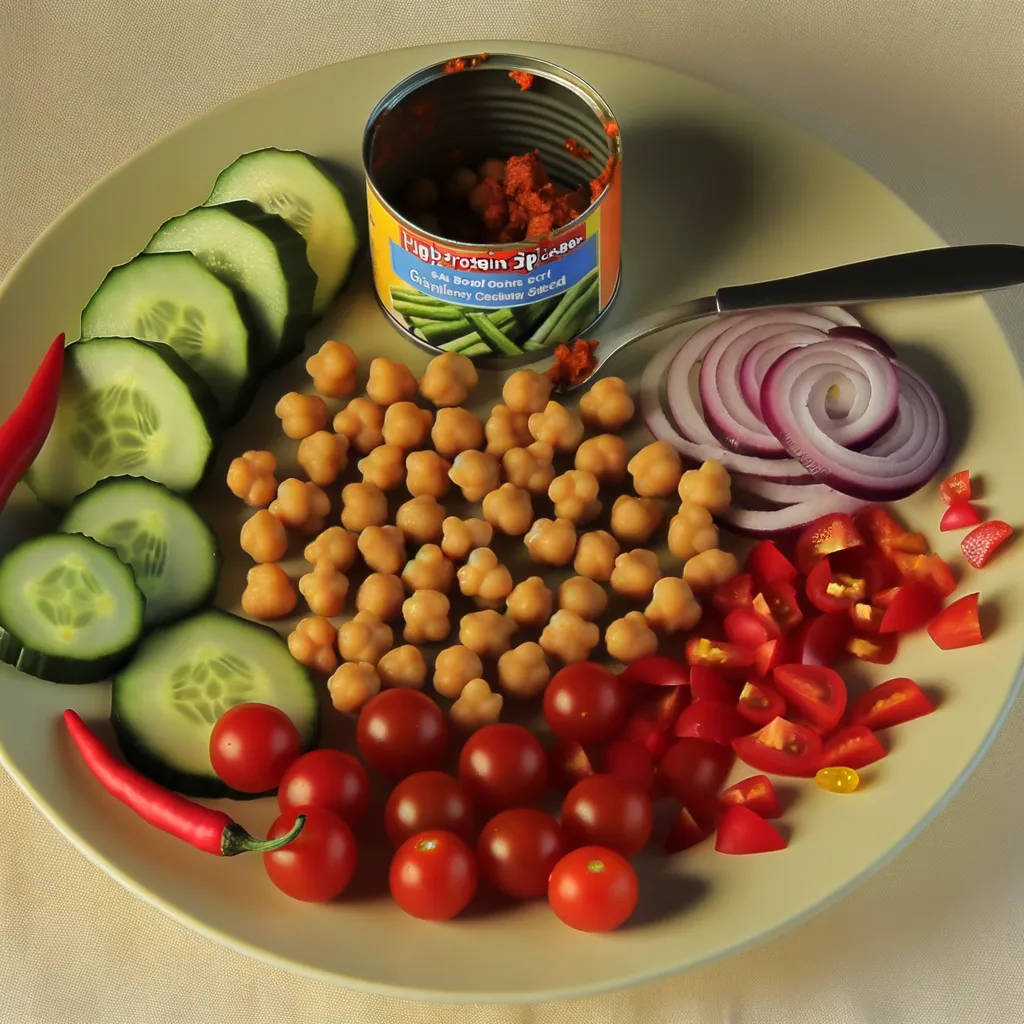 Spicy Chickpea Salad